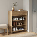 Skoskab 73 x 38 x 87,5 cm Konstrueret træ Artisan-eg
