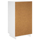 Sko skab 48 x 38 x 87,5 cm Konstrueret træ Hvid