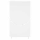 Sko skab 48 x 38 x 87,5 cm Konstrueret træ Hvid