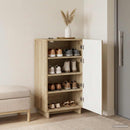 Sko skab 48 x 38 x 87,5 cm Konstrueret træ Sonoma-eg