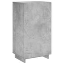 Sko skab 48 x 38 x 87,5 cm Konstrueret træ Betongrå