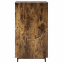 Sko skab 48 x 38 x 87,5 cm Konstrueret træ Røget eg