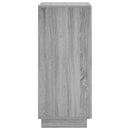 Sko skab 48 x 38 x 87,5 cm Konstrueret træ Grå Sonoma