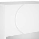 Sko skab 48 x 38 x 87,5 cm Konstrueret træ Hvid