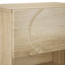 Sko skab 48 x 38 x 87,5 cm Konstrueret træ Sonoma-eg
