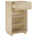Sko skab 48 x 38 x 87,5 cm Konstrueret træ Sonoma-eg