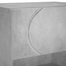 Sko skab 48 x 38 x 87,5 cm Konstrueret træ Betongrå