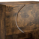 Sko skab 48 x 38 x 87,5 cm Konstrueret træ Røget eg