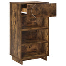 Sko skab 48 x 38 x 87,5 cm Konstrueret træ Røget eg