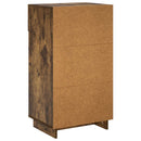 Sko skab 48 x 38 x 87,5 cm Konstrueret træ Røget eg