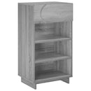 Sko skab 48 x 38 x 87,5 cm Konstrueret træ Grå Sonoma