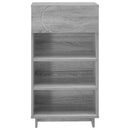 Sko skab 48 x 38 x 87,5 cm Konstrueret træ Grå Sonoma
