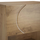 Sko skab 48 x 38 x 87,5 cm Konstrueret træ Artisan-eg
