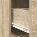 Sengeborde 2 pcs Sonoma-eg 40 x 30 x 60 cm Konstrueret træ