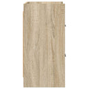 Sengeborde 2 pcs Sonoma-eg 40 x 30 x 60 cm Konstrueret træ