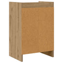 Sengeborde 2 stk. Artisan-eg 40 x 30 x 60 cm Konstrueret træ