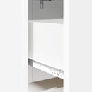 Sengeborde Hvid 40 x 30 x 60 cm Konstrueret træ