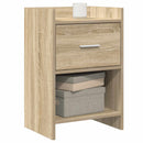 Sengeborde 2 pcs Sonoma-eg 40 x 30 x 60 cm Konstrueret træ