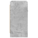 Sengeborde Betongrå 40 x 30 x 60 cm Konstrueret træ