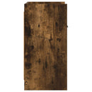 Sengeborde 2 pcs Røget eg 40 x 30 x 60 cm Konstrueret træ