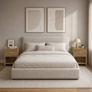 Sengeborde 2 stk. Artisan-eg 40 x 30 x 60 cm Konstrueret træ