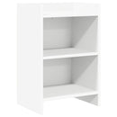 Sengeborde Hvid 40 x 30 x 60 cm Konstrueret træ