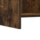 Sengeborde 2 pcs Røget eg 40 x 30 x 60 cm Konstrueret træ