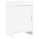 Sengeborde Hvid 40 x 30 x 60 cm Konstrueret træ