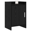 Sengeborde Sort eg 40 x 30 x 60 cm Konstrueret træ