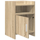 Sengeborde 2 stk. Sonoma-eg 40 x 36 x 60 cm Konstrueret træ