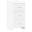 Sideboard Hvid 40 x 36 x 80 cm Konstrueret træ