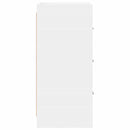 Sideboard Hvid 40 x 36 x 80 cm Konstrueret træ