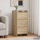 Sideboard Sonoma-eg 40 x 36 x 80 cm Konstrueret træ