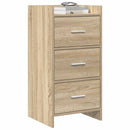 Sideboard Sonoma-eg 40 x 36 x 80 cm Konstrueret træ
