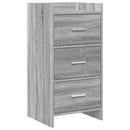 Sideboard Grå Sonoma 40 x 36 x 80 cm Konstrueret træ