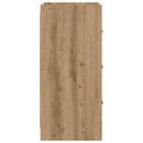 Sideboard Artisan-eg 40 x 36 x 80 cm Konstrueret træ
