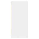 Sideboard Hvid 40 x 36 x 80 cm Konstrueret træ