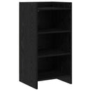Sideboard Sort eg 40 x 36 x 80 cm Konstrueret træ