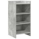 Sideboard Betongrå 40 x 36 x 80 cm Konstrueret træ