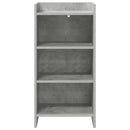 Sideboard Betongrå 40 x 36 x 80 cm Konstrueret træ