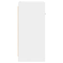 Sideboard Hvid 40 x 36 x 80 cm Konstrueret træ