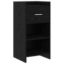 Sideboard Sort eg 40 x 36 x 80 cm Konstrueret træ