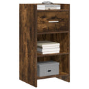 Sideboard Røget eg 40 x 36 x 80 cm Konstrueret træ