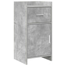 Sideboard Betongrå 40 x 36 x 80 cm Konstrueret træ