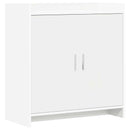 Sideboard Hvid 72 x 36 x 80 cm Konstrueret træ