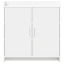 Sideboard Hvid 72 x 36 x 80 cm Konstrueret træ
