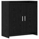 Sideboard Sort eg 72 x 36 x 80 cm Konstrueret træ