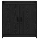 Sideboard Sort eg 72 x 36 x 80 cm Konstrueret træ