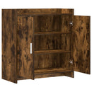 Sideboard Røget eg 72 x 36 x 80 cm Konstrueret træ
