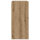 Sideboard Artisan-eg 72 x 36 x 80 cm Konstrueret træ